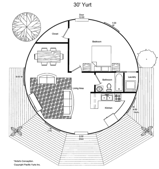 Featured image of post 3 Bedroom Yurt Floor Plans : We source all kit home materials locally to support local businesses and keep delivery costs down.