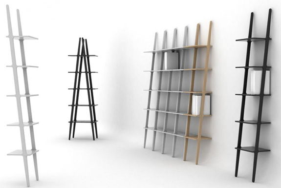 Elegant Bookshelves for the Nomadic