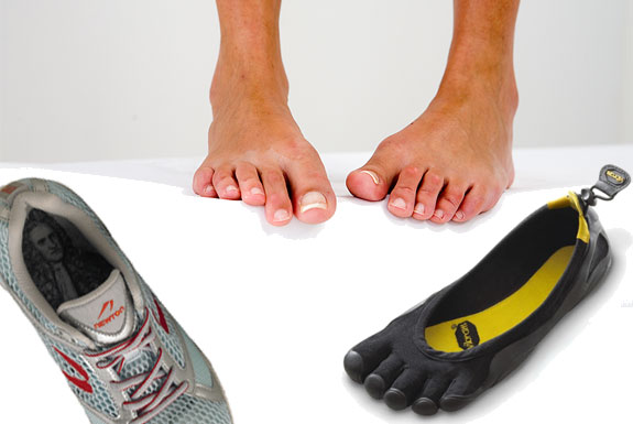 vibram barefoot running