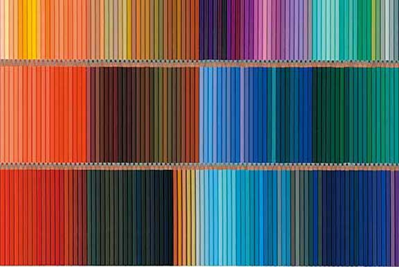 Color Pencil Art. The 500 Colored Pencils of