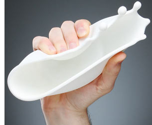 High Design Bowls For Kids: Spilt Milk