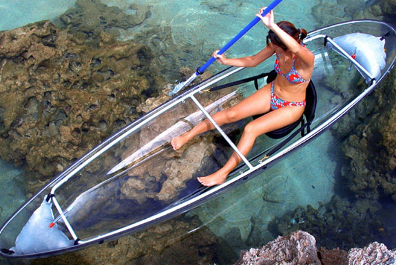 Clear Kayak