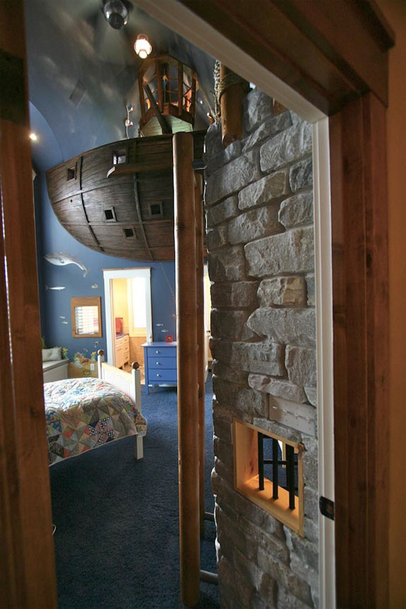 Cool Interior Design Ideas: Kuhl Pirate Bedroom