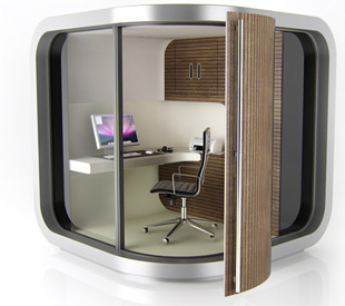 Cool Design: OfficePOD, Pre-Fab Backyard Office