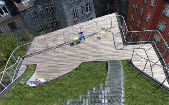 Cool Architecture: Rooftop Playground, Copenhagen