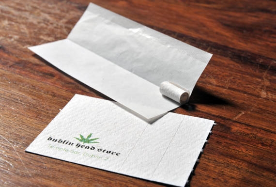 Useful, Unusual Business Cards: Head Shop Joint Filter Business Card