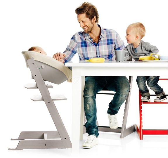 Furniture That Grows with Children: Stokke High Chair